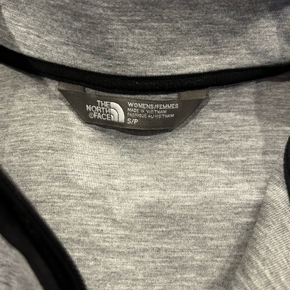 The North Face Neo 3D Thermal Full Zip Jacket Women's Small Gray Black Pockets - Picture 4 of 7